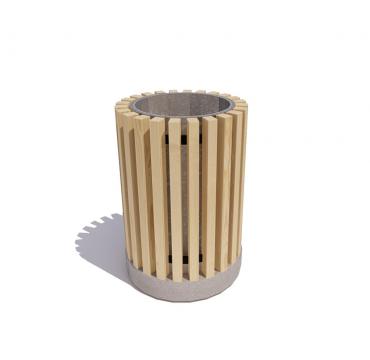 Урна с бетонным основанием «Сквер»