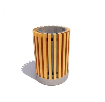 Урна с бетонным основанием «Сквер»