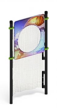 Воркаут 89. Мишень на стойках круглая  (зеленый) ВТ 01.12-02