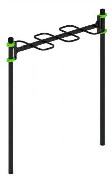 Воркаут 89. Рукоход  (зеленый) ВТ 01.13-02