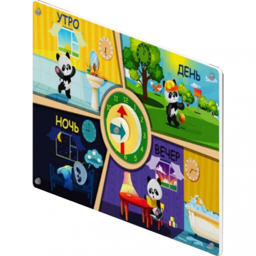 Игровая панель Изучаем время и времена года для теневого навеса