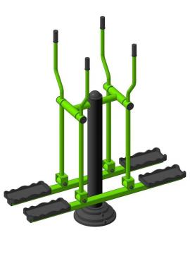 Тренажер уличный детский Лыжники ТДС 202