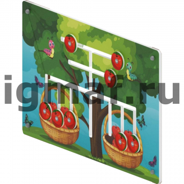 Игровая панель Собери яблоки для теневого навеса