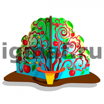 Развивающий элемент «Яблонька»