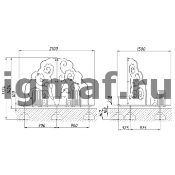 Развивающий элемент «Яблонька»