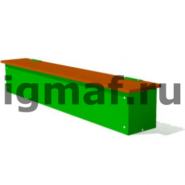 Ящик-скамья для теневого навеса