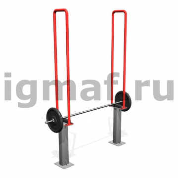 Уличный тренажер «Жим стоя»