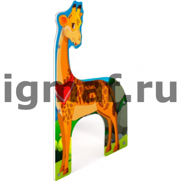 Декоративная панель Жираф для теневого навеса