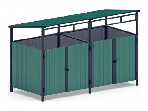 Навесы для мусорных баков