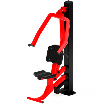 Жим от груди (красный) - Уличный тренажер - СТ 006-11.И1