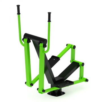 Эллиптический (зеленый) - Уличный тренажер - СТ 010-12.И2