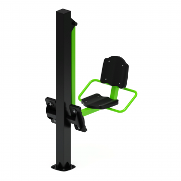 Жим ногами (зеленый) - Уличный тренажер - СТ 011-12