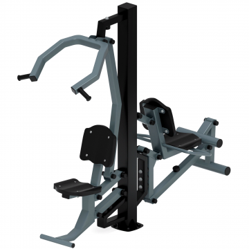 Тяга верхняя+Флекс (серый) - Уличный тренажер - СТ 021-13.И1