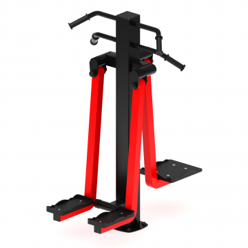 Хипс+Маятник (красный) - Уличный тренажер - СТ 024-11.П