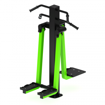 Хипс+Маятник (зеленый) - Уличный тренажер - СТ 024-12.П