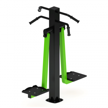 Маятник двойной (зеленый) - Уличный тренажер - СТ 029-12.П