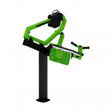 Бицепс стоя (зеленый) - Уличный тренажер - СТ 035-12.И1