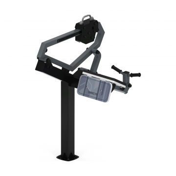 Бицепс стоя (серый) - Уличный тренажер - СТ 035-13.И1