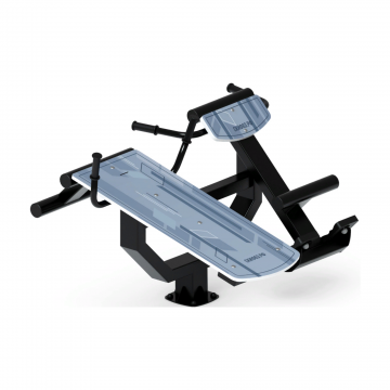 Гиперэкстензия+ лавка пресс (серый) СТ 038-13