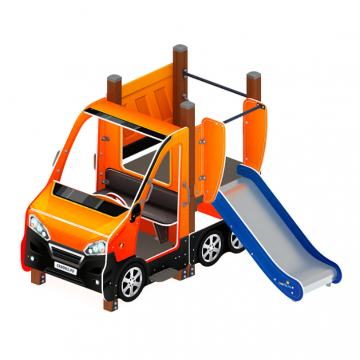 Машинка (оранжевый) тип 1 - ДИК 1.03.1.01-01 - Игровой комплекс H=750