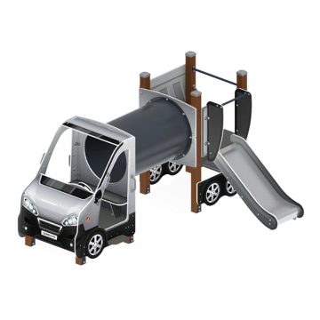 Машинка (серый) тип 3 - ДИК 1.03.1.03-02 - Игровой комплекс H=750