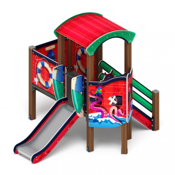 Катерок (Мульт) - ДИК 1.03.3.01-10 - Игровой комплекс H=750