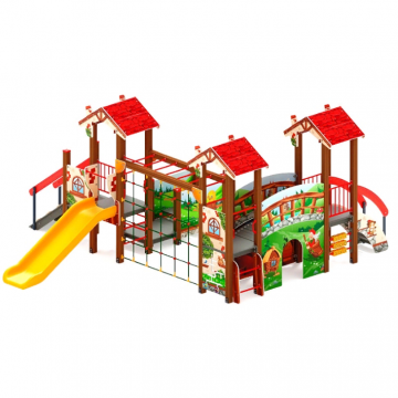 В гостях у сказки горка пластиковая Н 900 ДИК 1.05.01-27