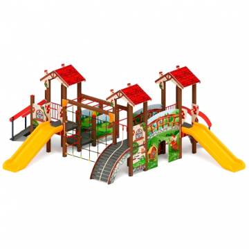 В гостях у сказки горка пластиковая Н 900 ДИК 1.05.01-29