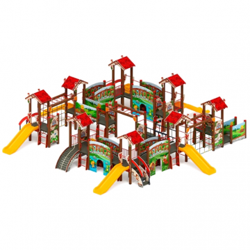 В гостях у сказки горка пластиковая Н 900 ДИК 1.05.01-31