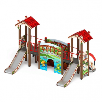 В гостях у сказки - ДИК 1.05.01-С - Игровой комплекс H=900