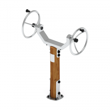 Тренажер рули (положение стоя) (лиственница темный) СТ 105-Л.И2.01