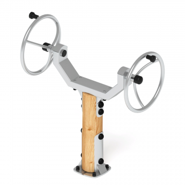 Тренажер рули (положение сидя) (лиственница) СТ 106-Л.И2