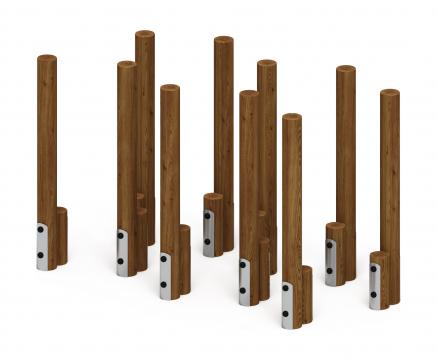 Бум-лабиринт (Лиственница темный) СО 2.55.04-Л.И1.01