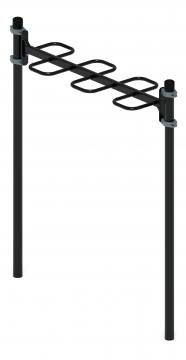 Воркаут 89. Рукоход (серый) ВТ 01.13-03