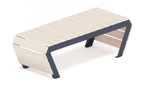 Скамья - МФ 42.02.04-01 (Беленый дуб) Г:580  (под анкера)