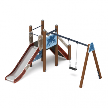 Счастливое детство (Алтай) - ДИК 2.01.03-04 - Игровой комплекс H=1200