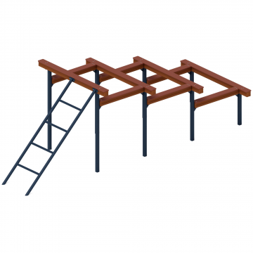 Разрушенная лестница СО 2.95.01