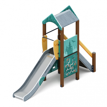 Играйте с нами (Тайга) - ДИК 2.01.1.01-03 - Игровой комплекс H=1200