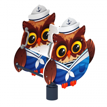 Совенок-моряк - Качалка на пружине - ИО 22.17.05-И1