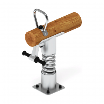 Качалка на пружине (Лиственница темный) ИО 22.24.03-Л.И1.01