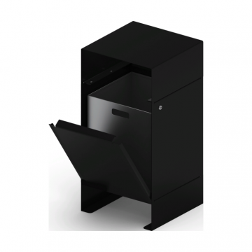 Урна парковая (черная) - МФ 50.02.04-01  (под анкера)