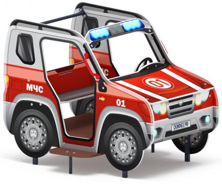 Джип МЧС - Беседка машинка - МФ 10.03.12-12