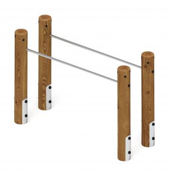 Брусья (лиственница темный) СО 2.50.10-Л.И1.01