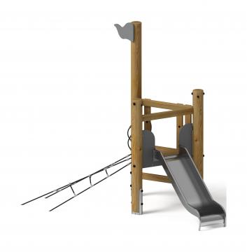 Игровой комплекс (лиственница орех) ДИК 1.24.03-Л.И1.02