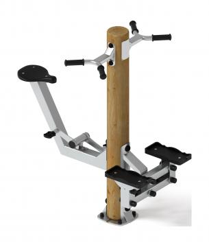 Тренажер степ+вело (лиственница орех) СТ 018-Л.И3.02
