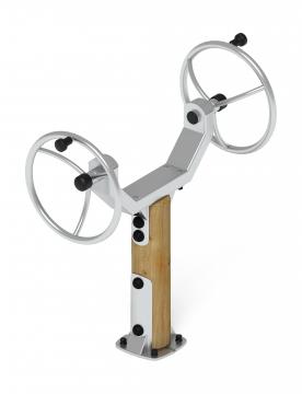 Тренажер рули (положение сидя) (лиственница орех) СТ 106-Л.И2.02