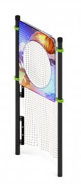 Воркаут 89. Мишень на стойках круглая (зеленый) ВТ 01.12-02