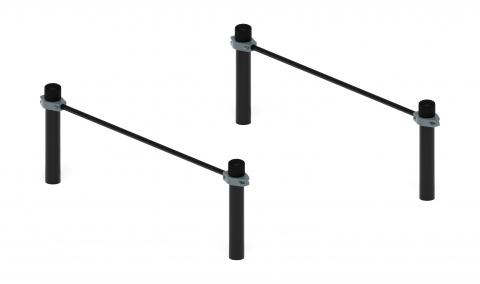 Воркаут 108. Прыжок в длину с места (серый) ВТ 02.04-03