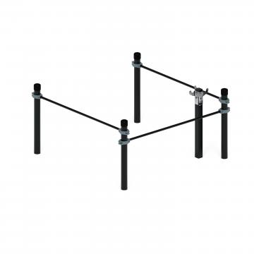 Воркаут 89.Комплекс для выполнения испытаний рывок (серый) ВТ 01.09-03