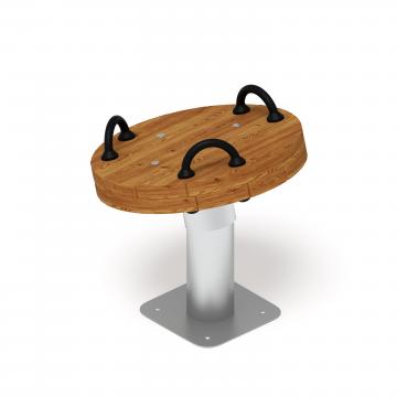 Карусель с наклонной осью (Лиственница темный) ИО 30.24.01-Л.01